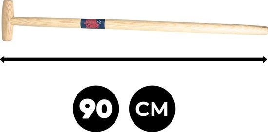 Holzhammer mit einer Länge von 90 Zentimetern