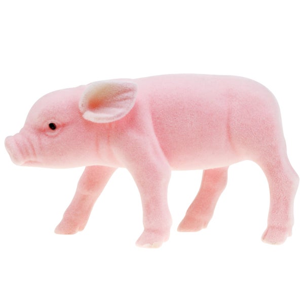 Dekorative Schweinefigur