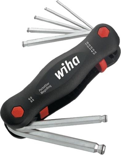 Wiha Schraubendrehersatz 369R P7 7tlg. Handklapphalter SW 2 - 8 mm - 23031
