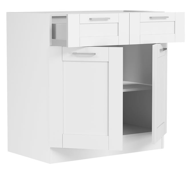 Küchenschrank 80 cm Unterschrank Schublade Colura
