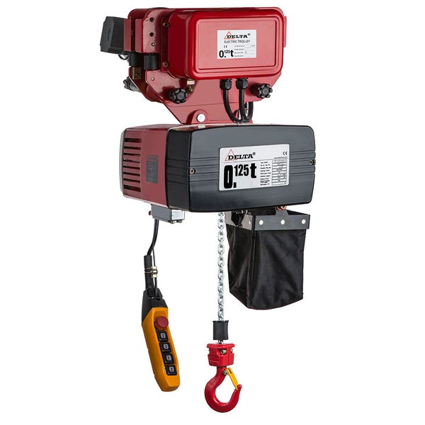 DELTA Premium Elektrischer Kettenzug Typ DED Tragkraft 0,125t Hubhöhe 3m