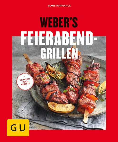 Weber's Feierabend-Grillen Mit kostenloser App zum Sammeln Ihrer Lieblingsrezepte