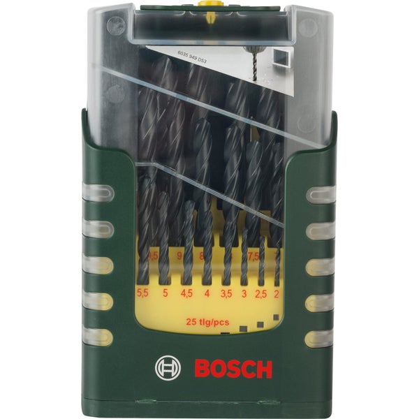 Bosch Logo 25-teiliges Spiralbohrer Set
