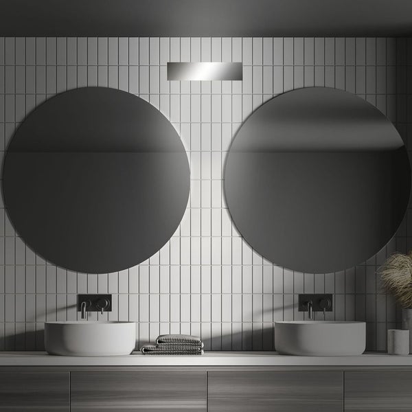 LED Bad Wandleuchte, chrom, IP44, LED-Modul, 8 Watt