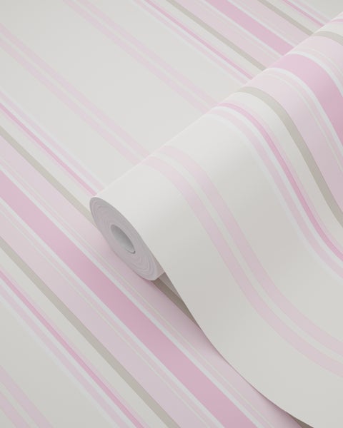 Tapetenrolle mit Streifenmuster