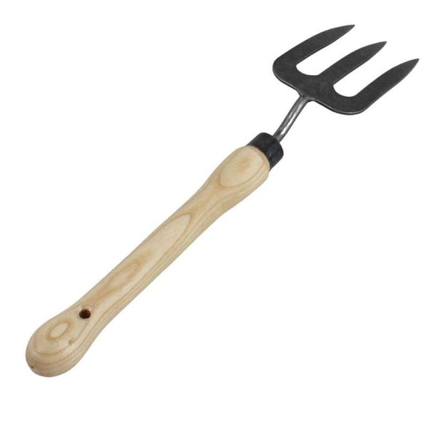 Pflanzgabel mit Knopfgriff (Holz)