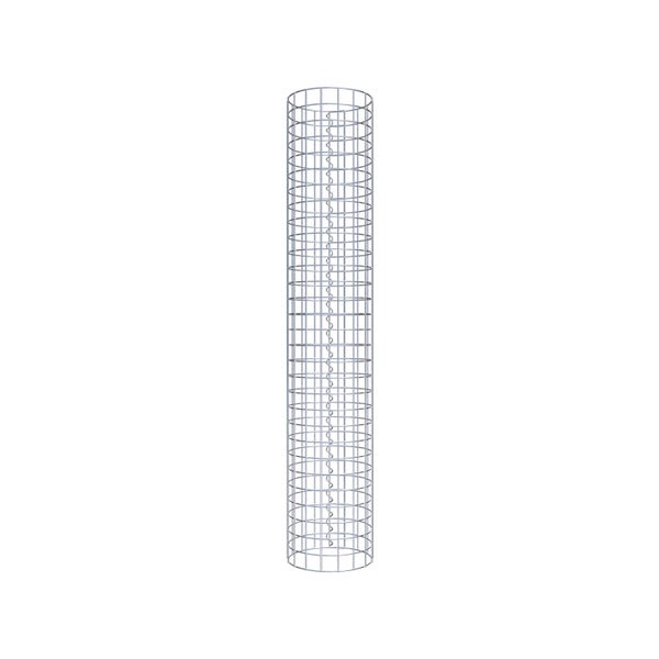 Gabionensäule Durchmesser 27 cm MW 5 x 5 cm rund - Höhe: 150 cm