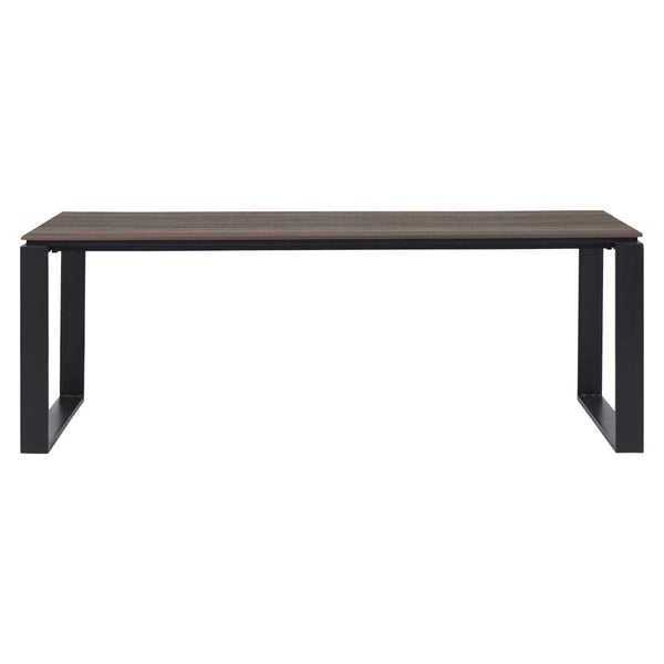Martinus Gartentisch 100x210cm schwarz,braun. 210 X 100 X 75 cm