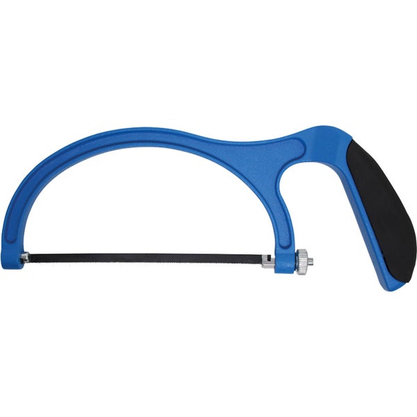 Bügelsäge mit schwarzem Griff