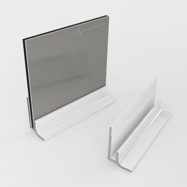 Aluminiumverbundplatte mit passendem Profil