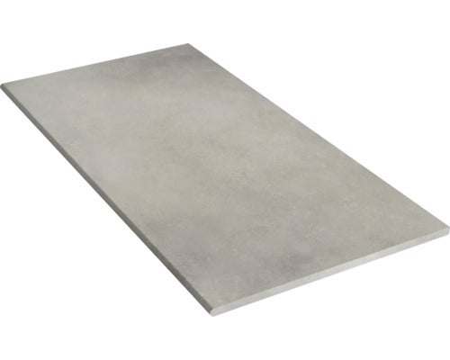 Beckenrandstein Rundform Basic grey 30x60cm