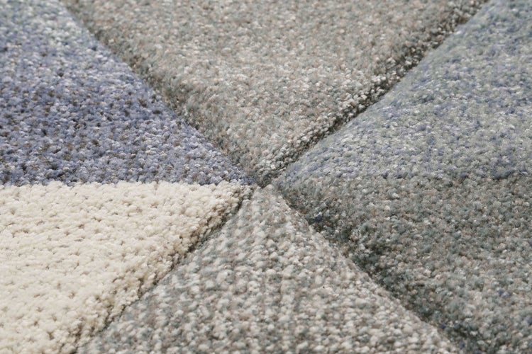 Teppich Grau Blau Lighthouse WECONhome 160x225 cm