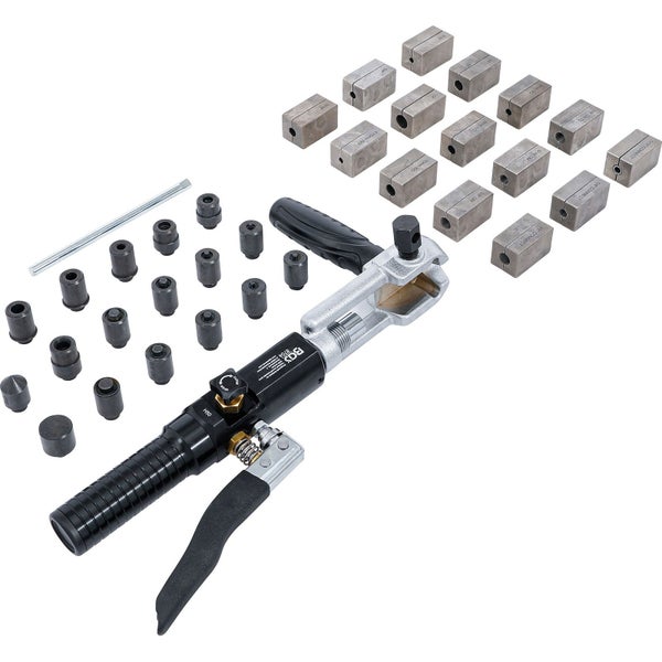 Hydraulische Bördelgerät-Satz mit verschiedenen Einsätzen für Bremsleitungen