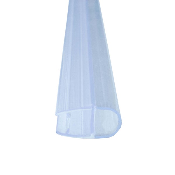 Flexible Duschdichtung für Glastüren, Wasserabweisprofil für Duschkabinen.