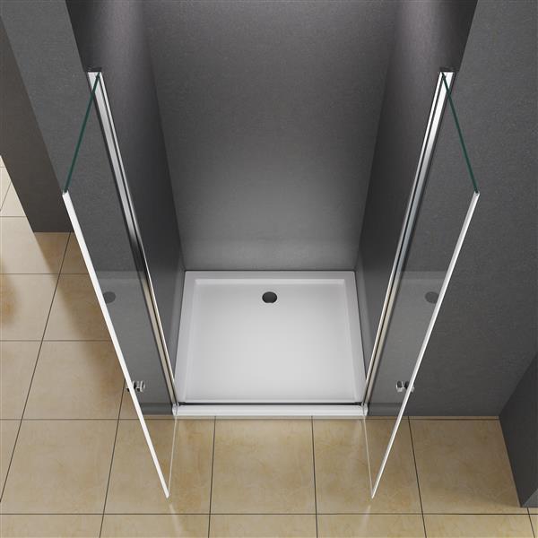 BuyLando Maja 105x195 cm Duschtür Nischdusche Klarglas