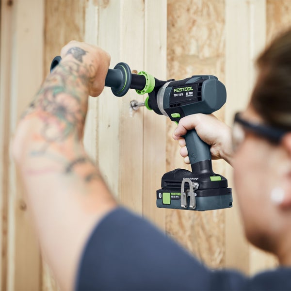 Festool Akku-Bohrschrauber TDC 18/4 5,0/4,0 I-Plus QUADRIVE / 1x 4,0 1x 5,0 Akku + Ladegerät + Zubehör im Systainer - 577649