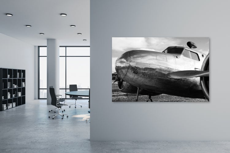 Canvas-Akustikbild mit sehr guten Schallabsorptions-Eigenschaften für eine gute Raumakustik 90x60cm AB00022