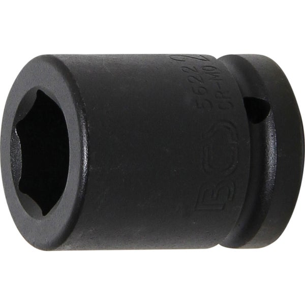 BGS Kraft-Steckschlüssel-Einsatz Sechskant Antrieb Innenvierkant 20 mm (3/4) SW 22 mm - 5622