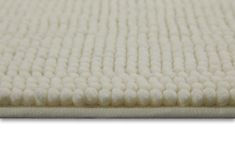 Badteppich Creme Beige Balu WECONhome Basics 70x120 cm