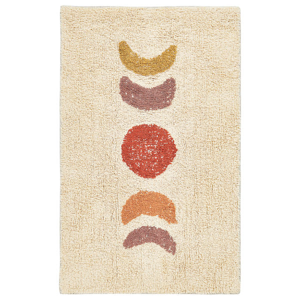 Badematte Baumwolle beige 50 x 80 cm ESME