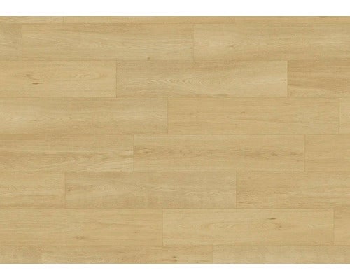 Heller Raum mit Holzboden, Sideboard und Dekoration