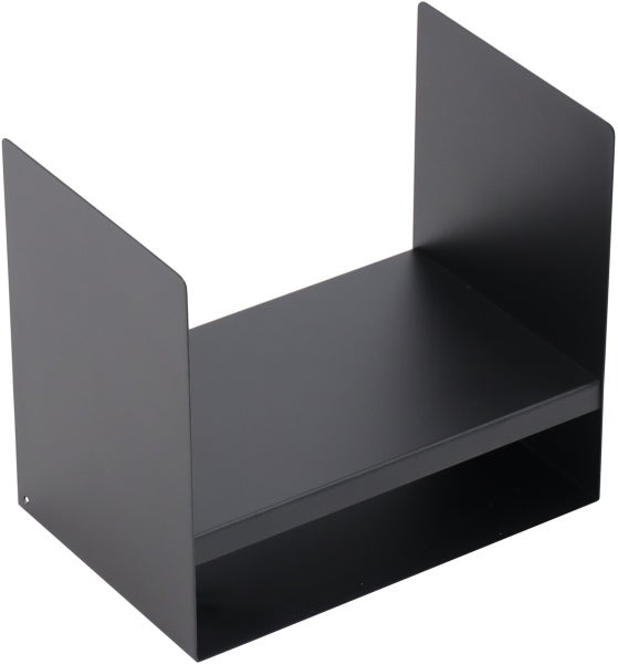 Regal aus Metall mit zwei Ebenen