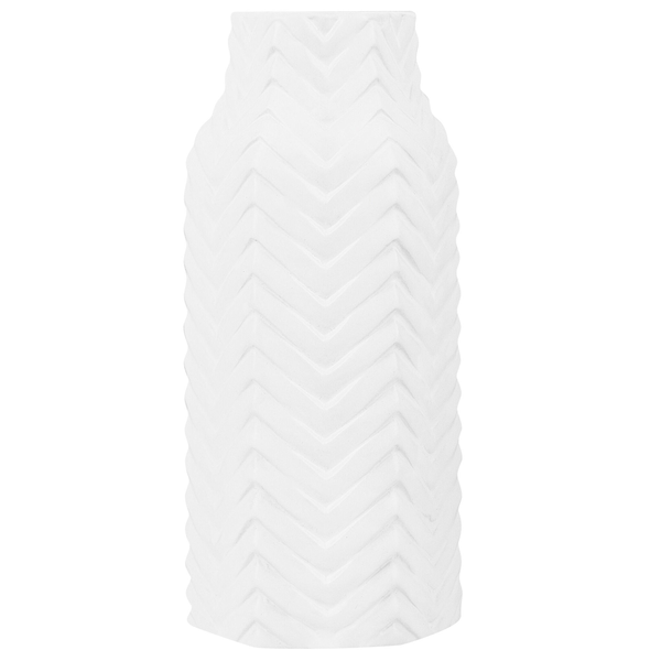 Dekorative Vase mit Zickzackmuster