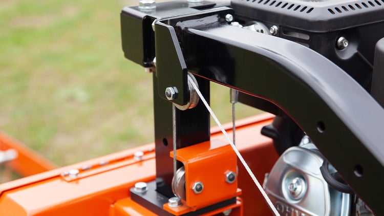 Wood-Mizer LX50SUPER - Sägewerk mit 5,5 kW Elektromotor - 3,8m Schnittlänge - verlängerbar