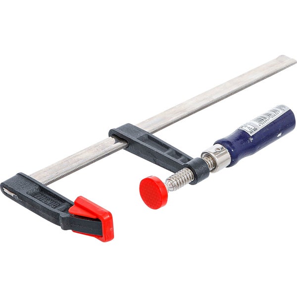 Verleimzwinge mit Holzgriff und Stahl Schiene