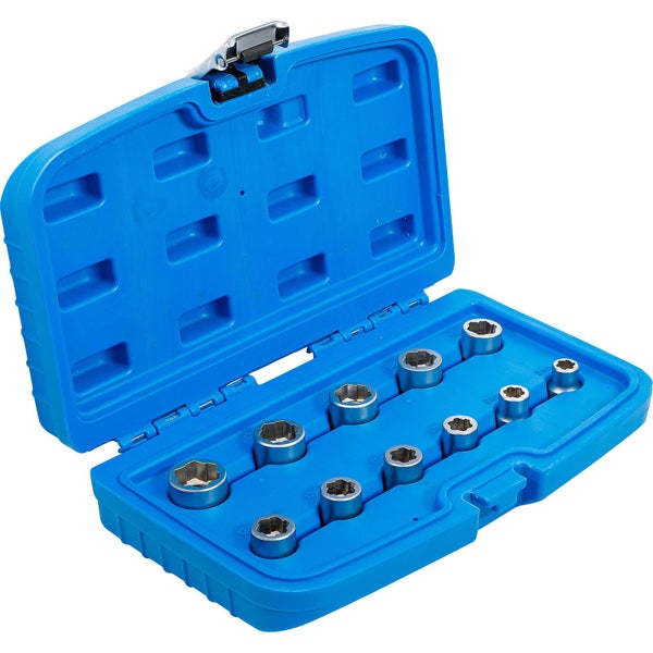 BGS Ausdreh-Satz für Schrauben und Muttern 10 mm (3/8) metrisch 11tlg. - 8383