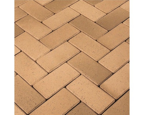 Pflasterklinker Berlin gelb bunt, 10x20x5,2cm