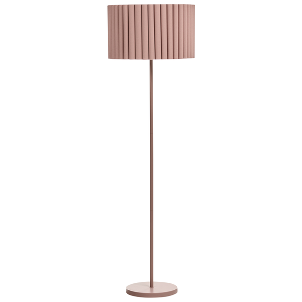 Stehlampe LOURENS Metall Hellbraun