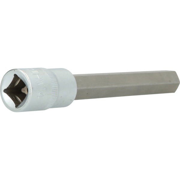 BRILLIANT TOOLS 1/2 Innensechskant Bit-Stecknuss 140 mm lang 14 mm - BT022886