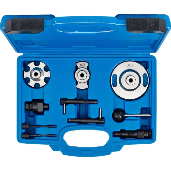 BGS Werkzeugsatz zur Motoreinstellung in blauem Koffer