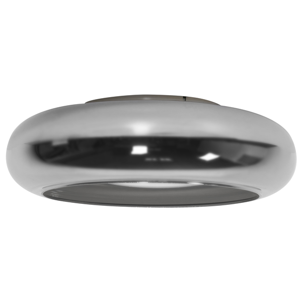 Moderne runde LED Deckenleuchte in glänzender Optik für die Innenbeleuchtung