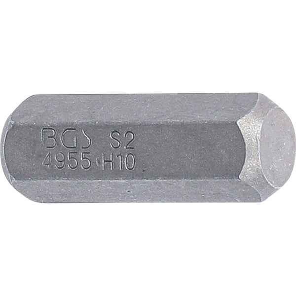 BGS Bit Antrieb Außensechskant 10 mm (3/8) Innensechskant 10 mm - 4955