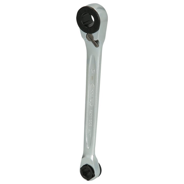 KS TOOLS GEARplus Mini-Bit-Umschalt-Ratschenringschlüssel 1/4 x 10 mm - 503.4678