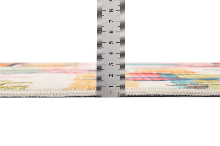 Farbenfrohe weiche Badematte Ariella Bunt 50x60 cm