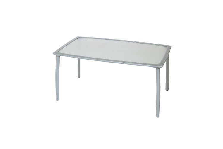 Amalfi Gartenmöbelset 5tlg., 4 Klappsessel, Tisch 150 x 90 cm, schwarz