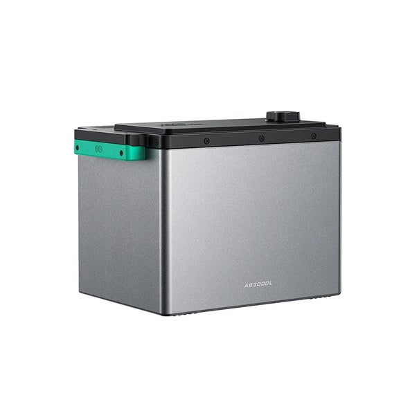 Zendure AB3000L Zusatzakku für Balkonkraftwerk SolarFlow, Gehäuse aus Metall.