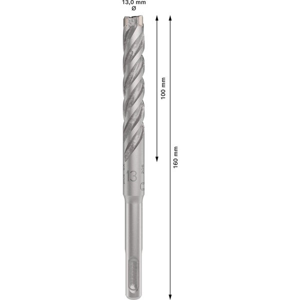 Bosch PRO SDS plus-5X Hammerbohrer 13 x 100 x 160 mm - 2608833813