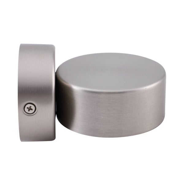 Metallene Vorhangstangenhalterung mit Schraube