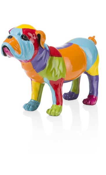 CocoMaison Dogge Statue / Skulptur, Hundefigur  45x13x32,5 cm