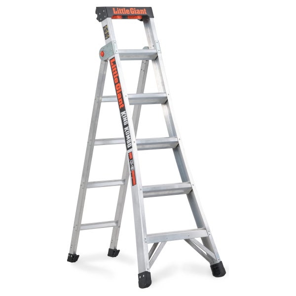 Aluminium Mehrzweckleiter mit fünf Stufen von Little Giant