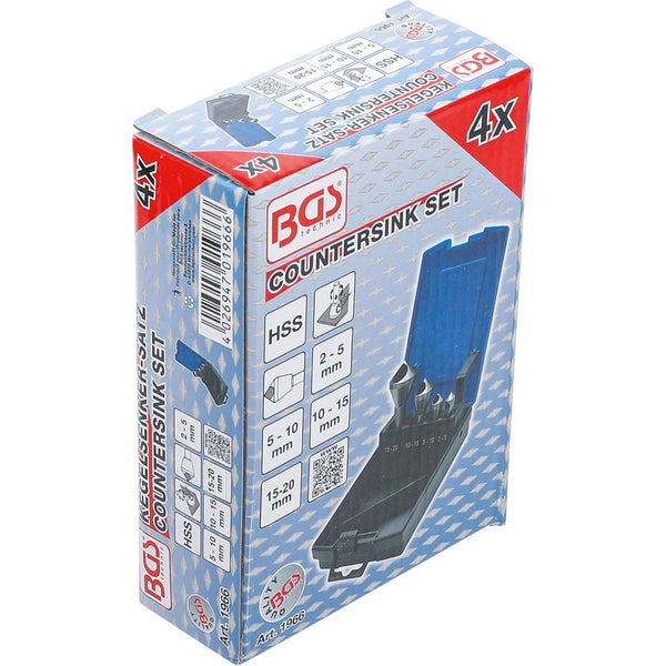 BGS technic Kegelsenker Set Verpackung