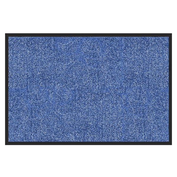 Fußmatte Rhine - Unicolor - Schmutzfangmatte Für Innen & Außenbereiche - Blau / 90 x 600 cm