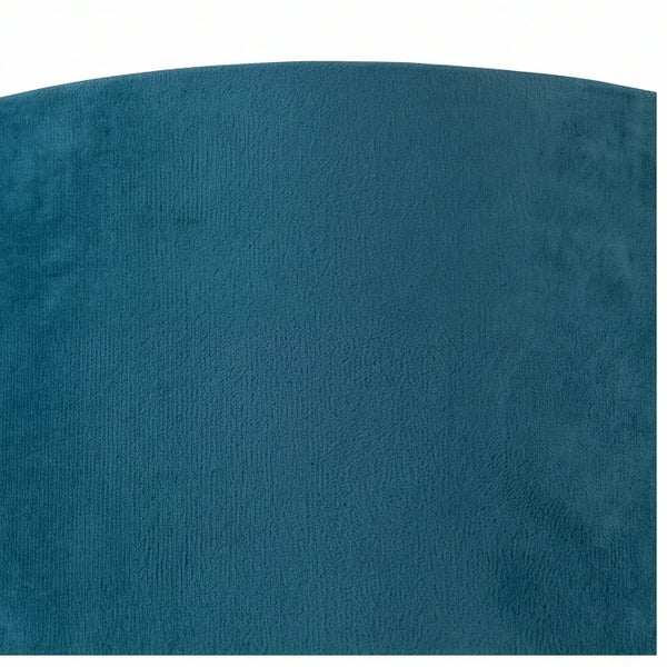 Stuhllehne mit Textilbezug in Veloursoptik