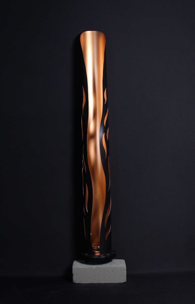 FRANK FLECHTWAREN | LED-Säule Solar, 16 x 16 x 102 cm, METALL, KUNSTSTOFF