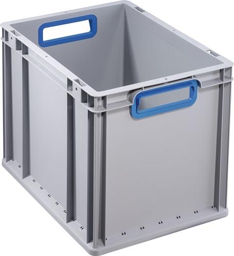 Allit Transportstapelbehälter offener Griff blau 400 x 300 x 320 mm - 456735