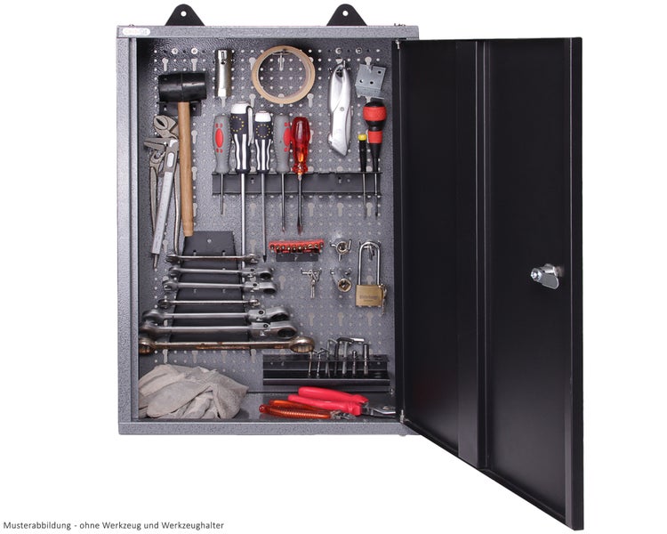 Ondis24 Werkstatt Set Klaus 240 cm 3 Schränke, Werkstatteinrichtung, Werkbank